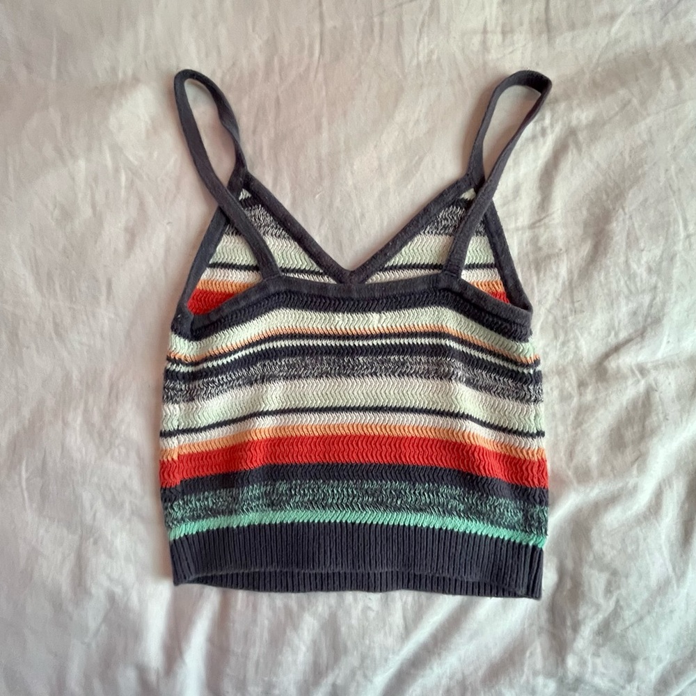 AERIE LOOSE KNITTED CROP TOP - Picture 4 of 4